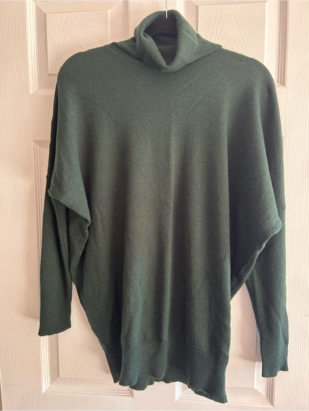 Tahari Forest Green Turtleneck Sweater
